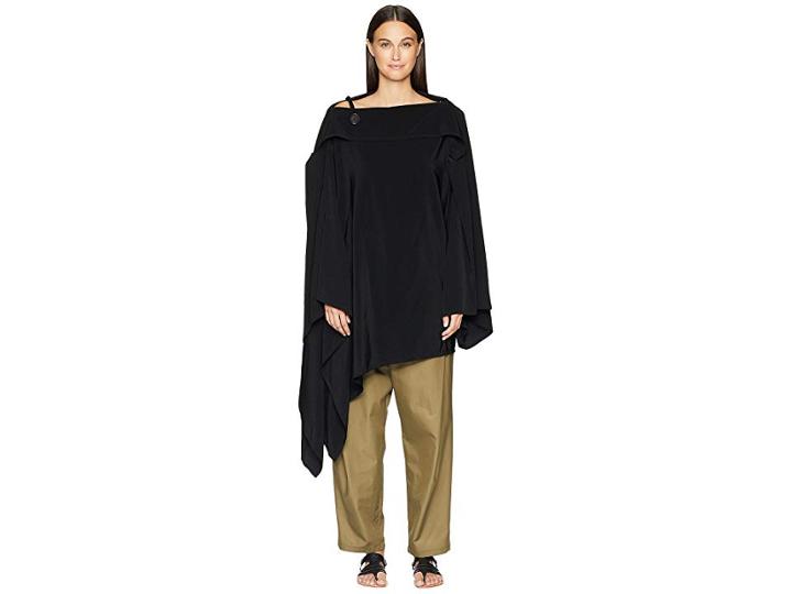 Y's By Yohji Yamamoto U-cape (black) Women's Clothing
