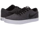 Nike Sb Check Solarsoft Canvas Premium (black/black/gunsmoke) Women's Skate Shoes