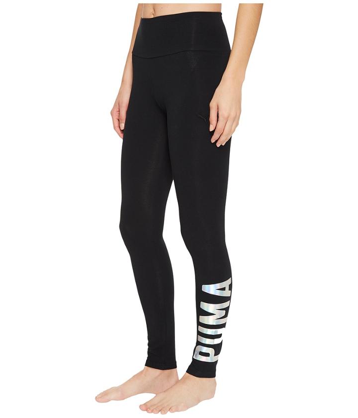 Puma Athletic Leggings (puma Black Foil) Women's Casual Pants