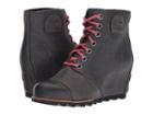Sorel Pdx Wedge (dark Grey) Women's Waterproof Boots