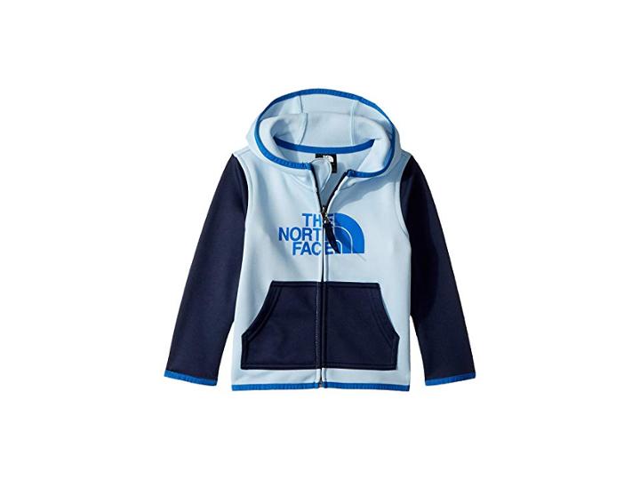 The North Face Kids Surgent Full Zip Hoodie (infant) (pale Blue) Kid's Sweatshirt