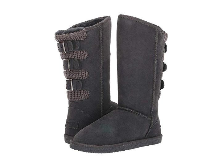 Lugz Mahala (charcoal Suede) Women's Boots