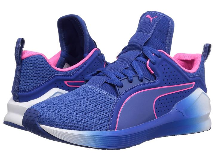 Puma Fierce Lace (true Blue/knockout Pink) Women's Shoes