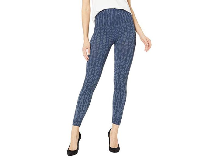Spanx Look At Me Now Leggings (indigo Geo) Women's Casual Pants