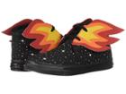 Stella Mccartney Kids Alonzo Fire High Tops (little Kid/big Kid) (black) Boy's Shoes