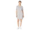 Reebok Classics Graphic Tee Dress (medium Grey Heather) Women's Dress