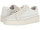 Free People Letterman Sneaker (white) Women's Lace Up Casual Shoes