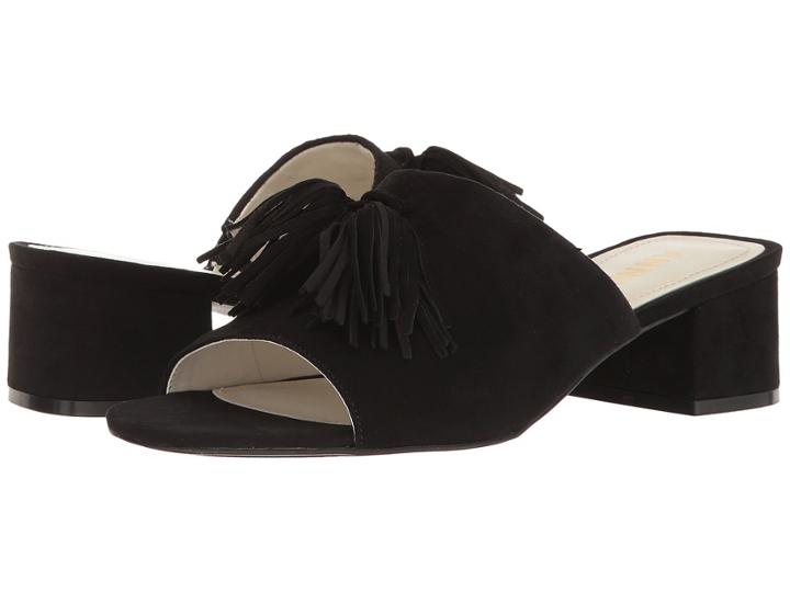Anne Klein Salome (black Suede) Women's Shoes