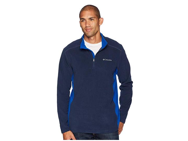Columbia Klamath Rangetm Ii Half Zip (collegiate Navy/azul) Men's Long Sleeve Pullover