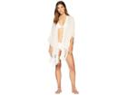 Roxy Desert Oasis Kimono 2 Cover-up (peach Whip) Women's Swimwear