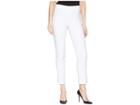 Tribal Stretch Bengaline 28 Pull-on Ankle Pants (white) Women's Casual Pants