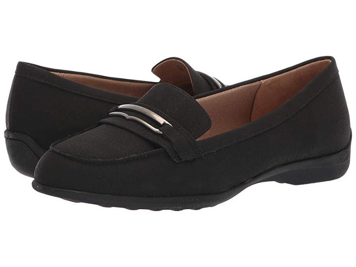 Lifestride Phoebe (black Great Buck) Women's  Shoes