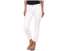 7 For All Mankind Kimmie Crop In Clean White (clean White) Women's Jeans