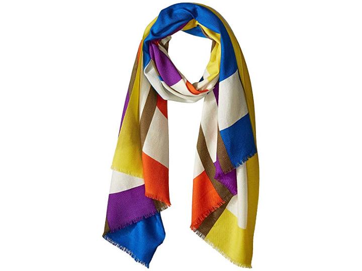 Polo Ralph Lauren Polo Rainbow Scarf (yellow Multi) Scarves