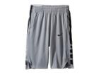 Nike Kids Dry Elite Basketball Short (little Kids/big Kids) (cool Grey/cool Grey/black/black) Boy's Shorts