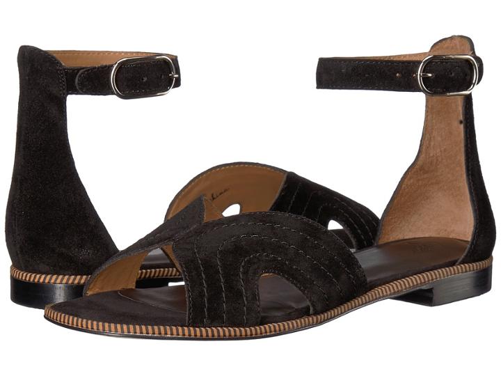 Joie Padmini (nero Calf Suede) Women's Flat Shoes