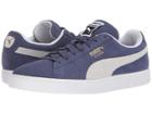 Puma Suede Classic (blue Indigo/puma White) Athletic Shoes