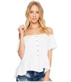 O'neill Farrah Solid Knit (white) Women's Clothing