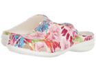 Crocs Freesail Graphic Clog (tropical Floral/white) Women's Clog/mule Shoes