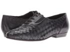 Sesto Meucci Nonnie (black Stained Calf) Women's Lace Up Casual Shoes