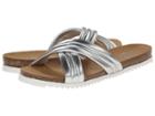Seychelles Dusk (silver Leather) Women's Sandals