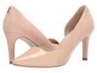 Cole Haan Rendon Pump Ii (nude Suede/patent) Women's Shoes