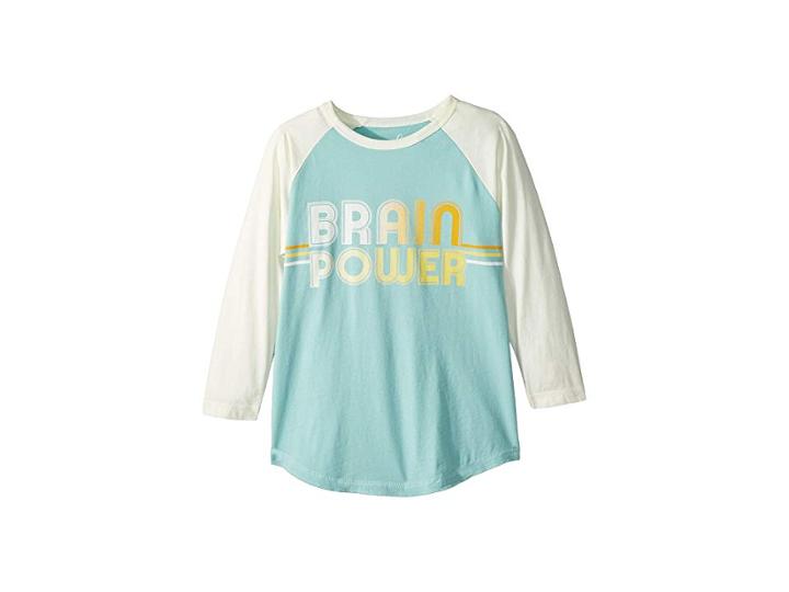 Peek Brain Power Tee (toddler/little Kids/big Kids) (teal) Boy's T Shirt