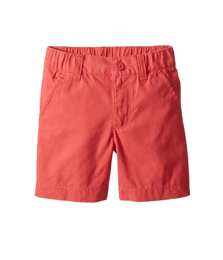 Columbia Kids Bonehead Shorts (toddler) (sunset Red) Boy's Shorts