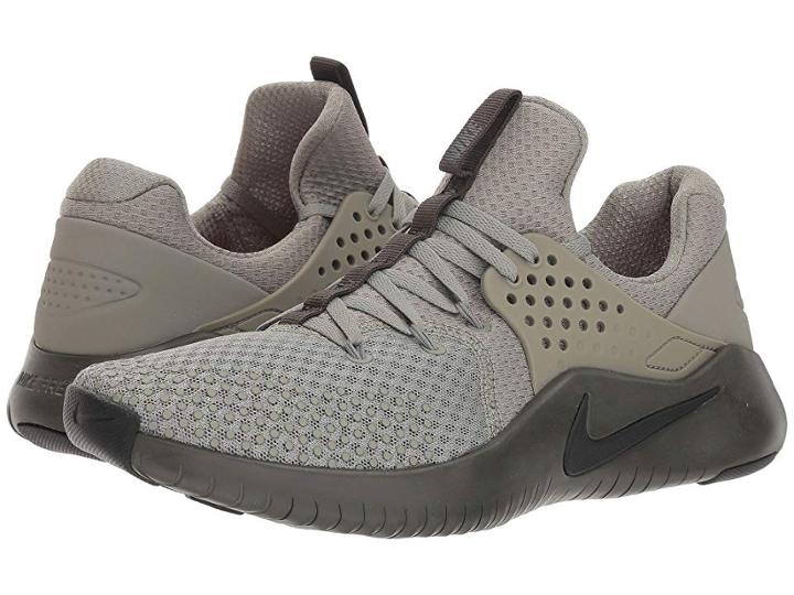 Nike Free Trainer V8 (dark Stucco/newsprint/black) Men's Cross Training Shoes