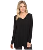 Lysse Linden Long Sleeve Top (black) Women's Clothing
