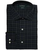 Lauren Ralph Lauren Non-iron Classic Fit Dress Shirt (hyannis Green/gold Multi) Men's Long Sleeve Button Up
