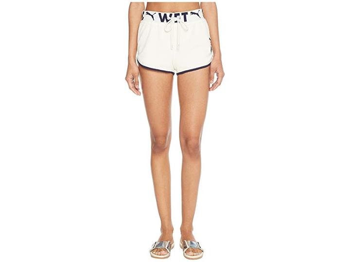 Puma Puma X Fenty By Rihanna Terrycloth Dolphin Shorts (vanilla Ice) Women's Shorts