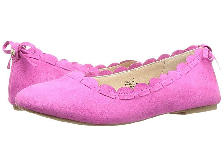 Jack Rogers Miss Lucie (little Kid/big Kid) (bright Pink) Women's Flat Shoes