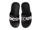Dc Bolsa Sp (black/white) Men's Slide Shoes
