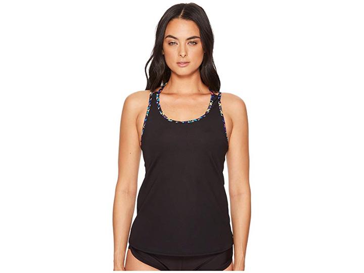 Tyr Carnivale Sierra Tank (black/multi) Women's Swimwear