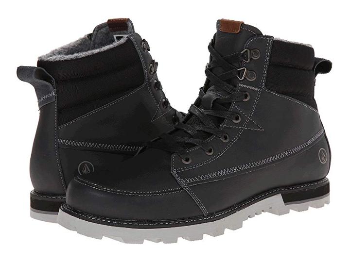 Volcom Sub Zero 2 (gunmetal Grey) Men's Lace-up Boots