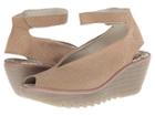 Fly London Yala Perf (beige Cupido/mousse) Women's Shoes