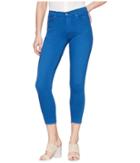 7 For All Mankind The Ankle Skinny W/ Released Hem In Cobalt Blue (cobalt Blue) Women's Jeans