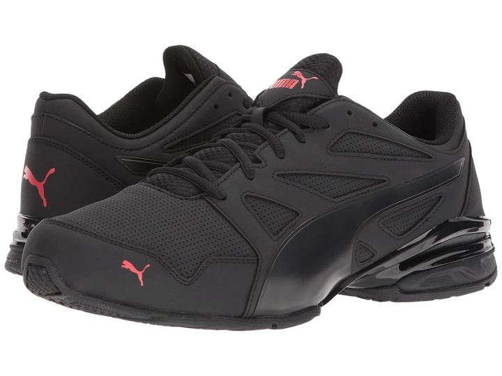 Puma Tazon Modern Sl Fm (puma Black/high Risk Red) Men's Shoes