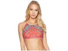 Prana Brina Top (carmine Pink Marrakesh) Women's Swimwear