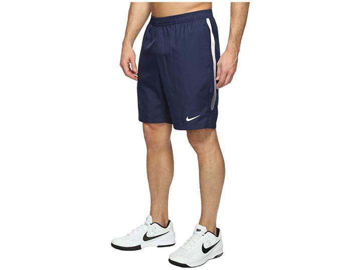 Nike Court Dry 9 Tennis Short (midnight Navy/white/white) Men's Shorts