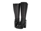 Naturalizer Kelsey Wide Calf (black Leather) Women's Boots
