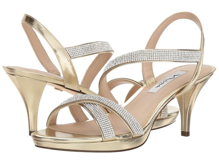 Nina Nizana (platino Metallic Foil) Women's 1-2 Inch Heel Shoes