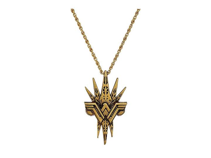 Alex And Ani Wonder Woman Spike 26 Necklace (14kt Gold Plated) Necklace