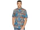 Reyn Spooner Sumatra Slide Classic Fit Aloha Shirt (espresso) Men's Short Sleeve Button Up