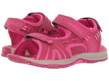 Merrell Kids Panther (big Kid) (berry) Girls Shoes