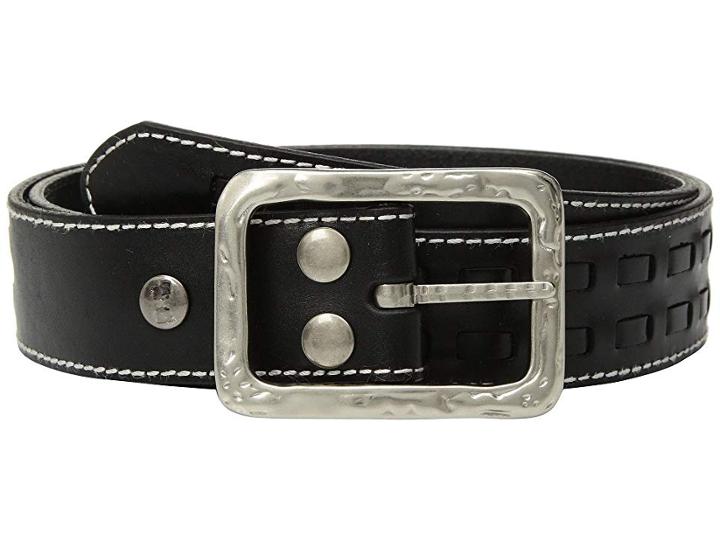 Bed Stu Ross (black Rustic/white Bfs) Belts