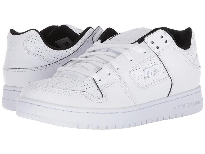 Dc Manteca (white/black) Men's Shoes