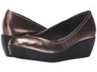 Steven Fiori (bronze Metallic) Women's Wedge Shoes