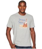 Tommy Bahama Bourbon Of Proof Tee (grey Heather) Men's T Shirt